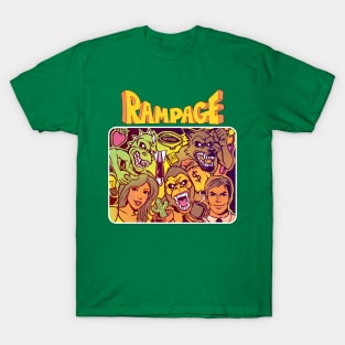 Classic Arcade Game Rampage T-Shirt